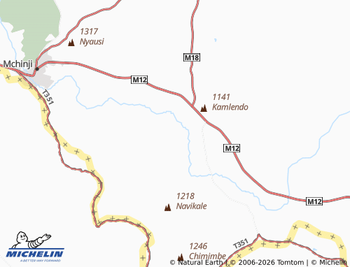 Mappa MICHELIN Mlonyeni - ViaMichelin