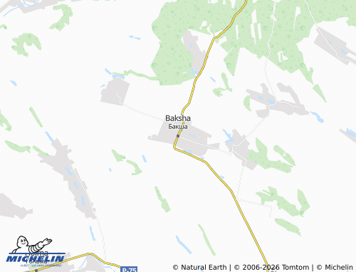 Mapa MICHELIN Baksha - ViaMichelin