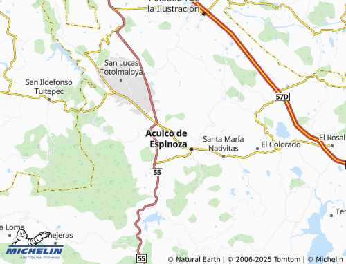 Mapa MICHELIN La Cofradía Grande - ViaMichelin