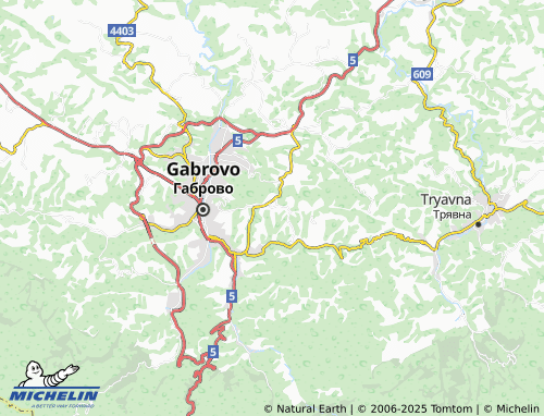 MICHELIN Boriki map - ViaMichelin