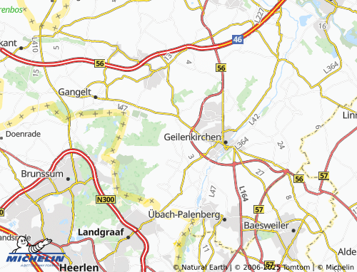 MICHELIN Nierstraß map - ViaMichelin