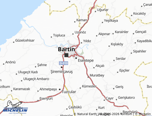 MICHELIN Esentepe map - ViaMichelin