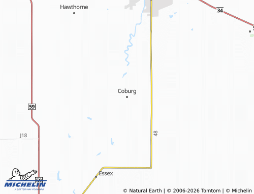 Mappa MICHELIN Coburg - ViaMichelin