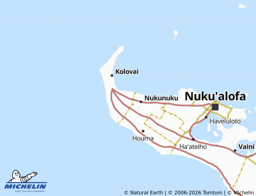 Mappa MICHELIN Te'ekiu - ViaMichelin
