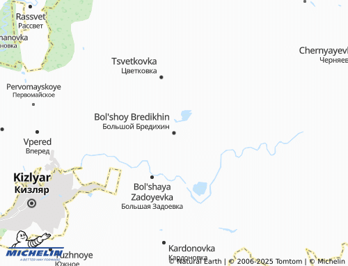 MICHELIN Bol'shoy Bredikhin map - ViaMichelin