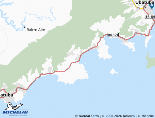 Mapa MICHELIN Maranduba - ViaMichelin