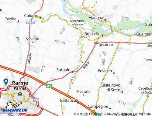 MICHELIN Corte Godi map - ViaMichelin