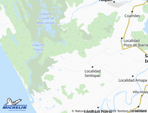 MICHELIN San Miguel Número Dos map - ViaMichelin