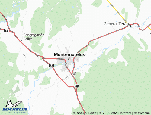 Mappa MICHELIN José María Morelos - ViaMichelin