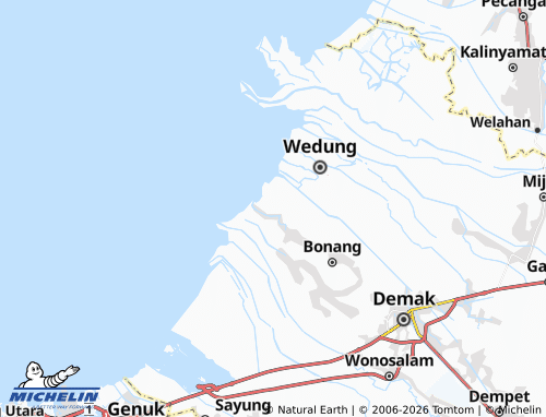 Carte MICHELIN Purworejo - ViaMichelin
