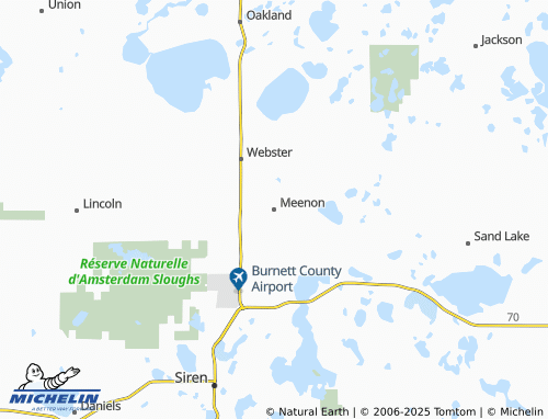 MICHELIN Meenon map - ViaMichelin