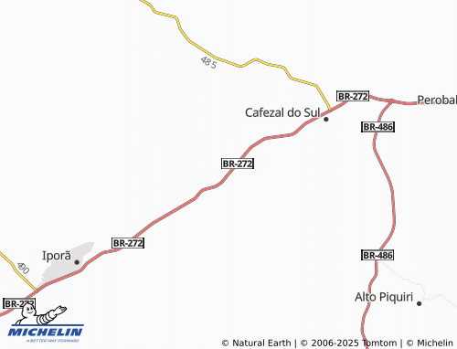 MICHELIN Guaiporã map - ViaMichelin