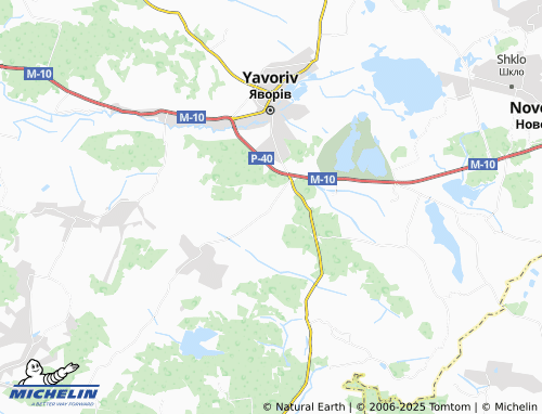 MICHELIN-Landkarte Cherchyk - ViaMichelin