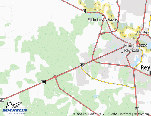 MICHELIN Hacienda Los Pinos map - ViaMichelin