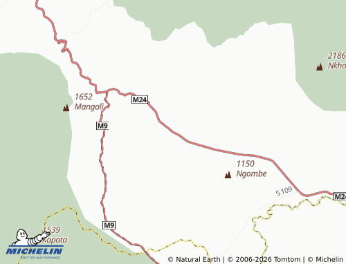 MICHELIN Luviri map - ViaMichelin
