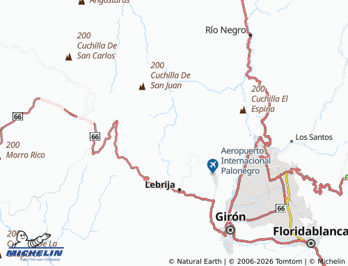Mappa MICHELIN San Cayetano - ViaMichelin