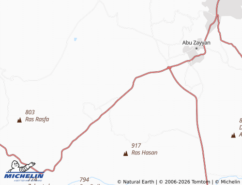 Mappa MICHELIN Al Asabiah - ViaMichelin