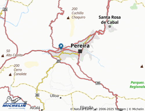 MICHELIN Villa del Palmar map - ViaMichelin