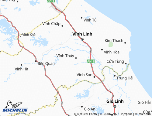 Carte MICHELIN Vĩnh Thủy - ViaMichelin