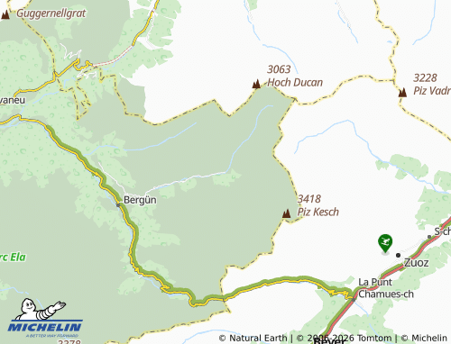 MICHELIN Chants map - ViaMichelin