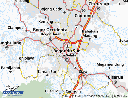 Mapa MICHELIN Sempur - ViaMichelin