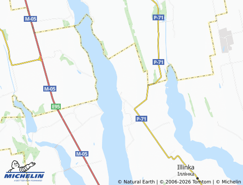 Mapa MICHELIN Marynivka - ViaMichelin