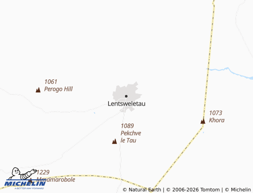 Mappa MICHELIN Lentsweletau - ViaMichelin