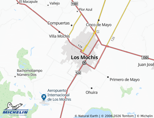 Kaart MICHELIN San Fernando - ViaMichelin