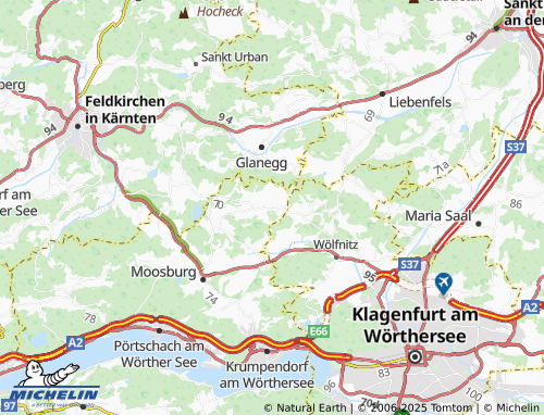 MICHELIN Faning map - ViaMichelin