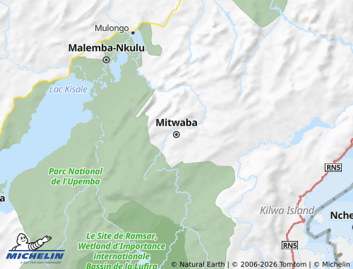 Mappa MICHELIN Mitwaba - ViaMichelin