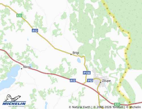 Mapa MICHELIN Brigi - ViaMichelin