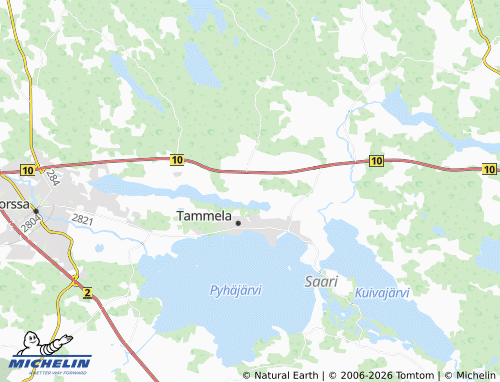 MICHELIN-Landkarte Mustiala - ViaMichelin