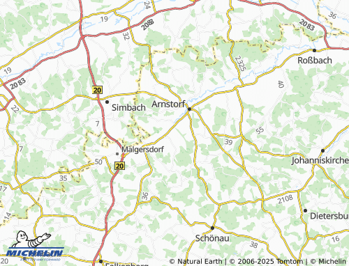 Kaart MICHELIN Hainberg - ViaMichelin