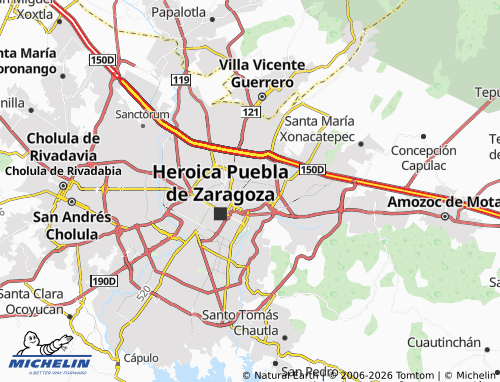 Mappa MICHELIN Arboledas de Guadalupe - ViaMichelin