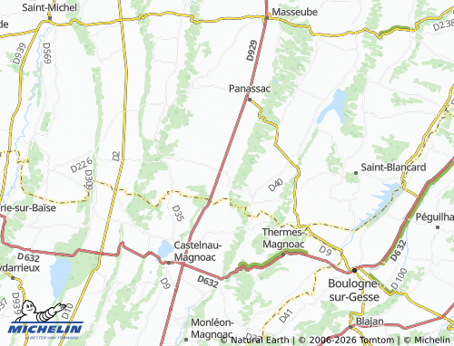 MICHELIN Chélan map - ViaMichelin