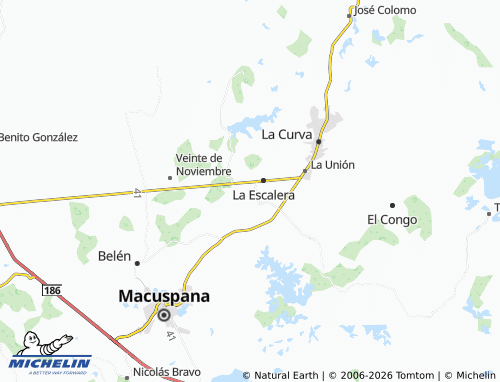 Mapa MICHELIN Santa Teresa - ViaMichelin