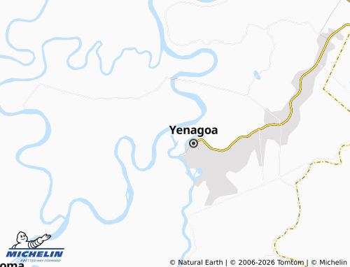 Mappa MICHELIN Yenaka - ViaMichelin