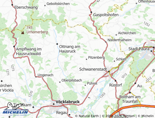 Mapa MICHELIN Baumgarting - ViaMichelin