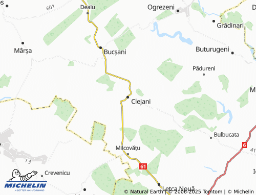 MICHELIN Clejani map - ViaMichelin