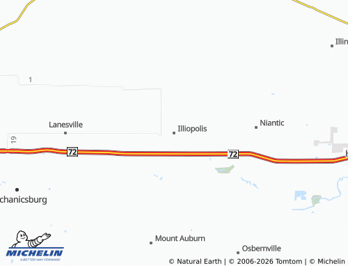 Mappa MICHELIN Illiopolis - ViaMichelin