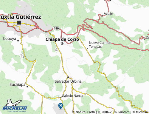 Mappa MICHELIN Ribera Monte Rico - ViaMichelin