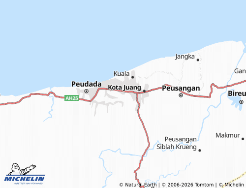 Mappa MICHELIN Cot Keutapang - ViaMichelin