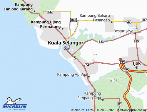 MICHELIN Taman Penggawa map - ViaMichelin