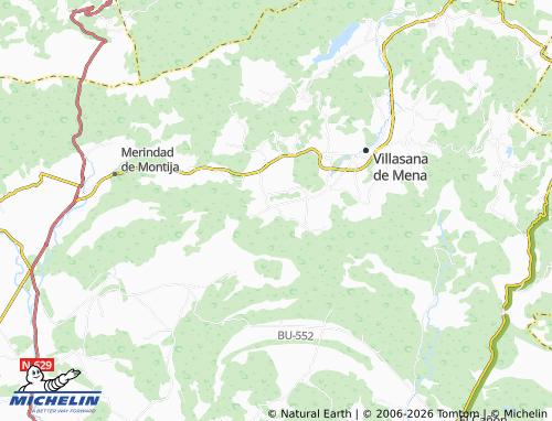 MICHELIN Sopeñano map - ViaMichelin