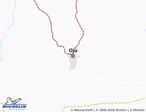 Carte MICHELIN Oju - ViaMichelin