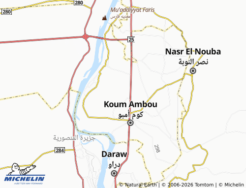 MICHELIN Sabil El Arab map - ViaMichelin