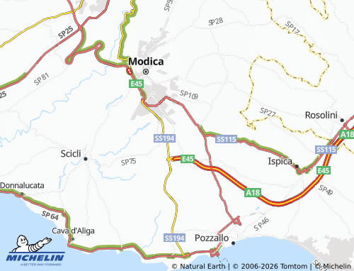 Carte MICHELIN San Filippo - ViaMichelin