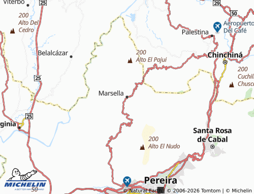 Mapa MICHELIN Marsella - ViaMichelin