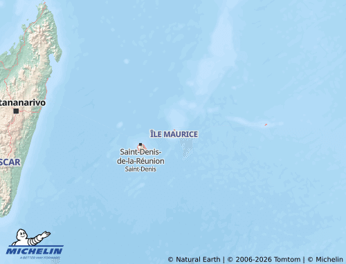 Carte MICHELIN Île Maurice - ViaMichelin