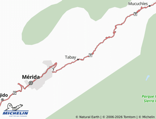 MICHELIN-Landkarte Tabay - ViaMichelin